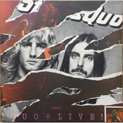 Status Quo Live Double Lp Édition Originale 1977