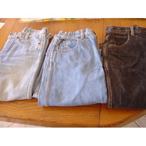 Lot De 3 Jeans Garçon 12 Ans