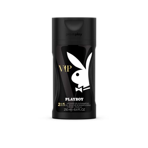 Playboy - Gel Douche - Vip - Pour Homme - Made In France - Format 250ml 