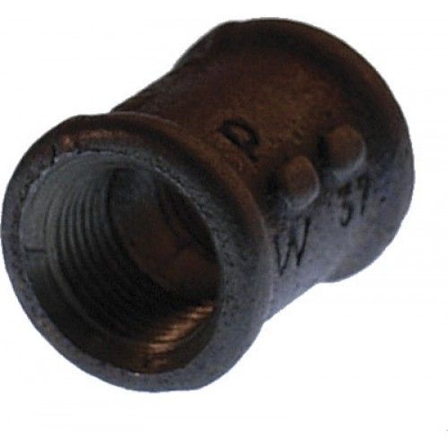 Manchon fonte droite / gauche - filetage 33/42 noir CODITAL
