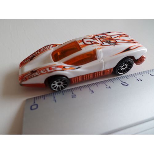 Course Blanc Vitres Orange N°2-Hot Wheels