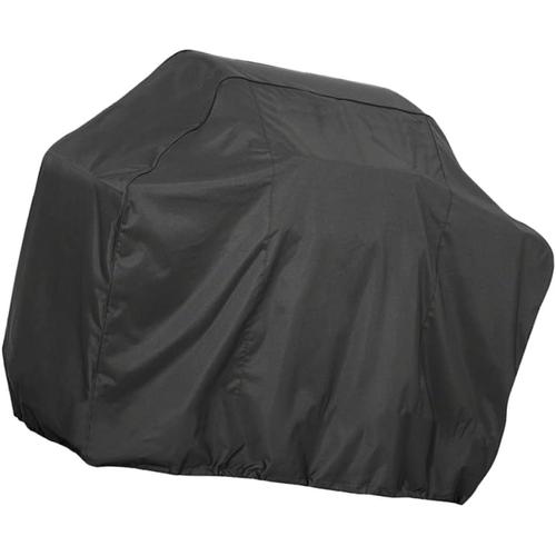 Noir Housse de Barbecue Couverture de Gril étanche Four extérieur Cuisinier bache exterieure bache Barbecue Housse Anti-poussière pour Meuble Couverture de Four à Barbecue Meubles 210d