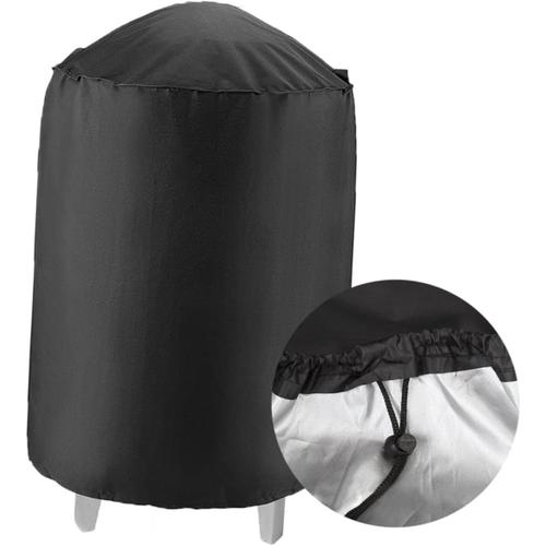 Noir Couverture de Barbecue extérieure antirouille Grill abri de Jardin Housse de Meuble bache Barbecue Housses pour Barbecue Housse de Four à Barbecue Pratique Couverture extérieure