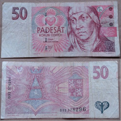 50 Korun (Tchécoslovaquie)