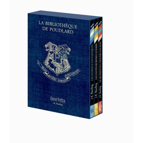 Pack La Bibliothèque De Poudlard - Le Quidditch À Travers Les Âges - Les Animaux Fantastiques - Les Contes De Beedle Le Barde