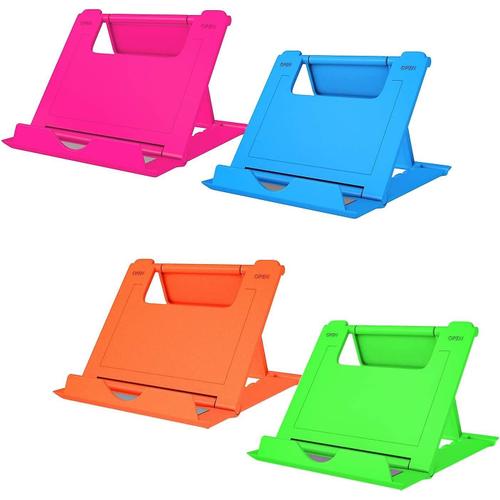 Support Universel Pliable Multi-Angle Pour Téléphone Et Tablette