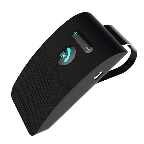 Kit De Voiture Mains Libres Sans Fil Bluetooth 4.2 Avec Haut-Parleur Et Pare-Soleil