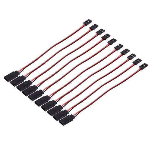 Câble De D'extension De Servo De 10 Pcs 15cm-Wewoo