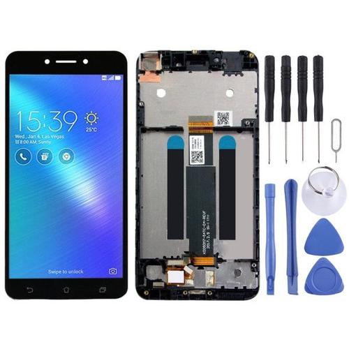 Écran Lcd Et Numériseur Complet Avec Cadre Pour Asus Zenfone Live Zb501kl X00fd A007 Noir