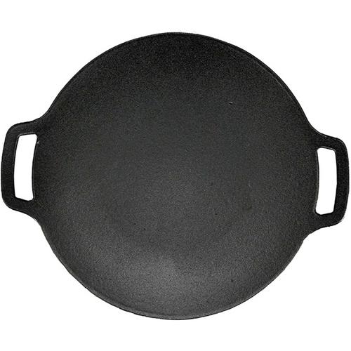 Multicolore Poêle À Griller Ronde Fonte ¿ Poêle À Griller Service Fonte Compatibles Avec Tables De Cuisson À Induction | Poêle À Grill Ronde Adaptée | Plaquee Ronde En Fonte Pour Faire Des Crêpes, Des