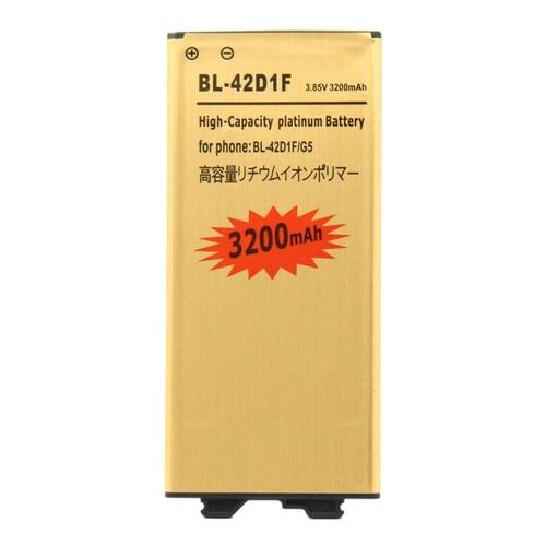 Batterie Pour Lg G5 Bl-42d1f 3200mah Haute Capacité Rechargeable Li-Polymère D'or