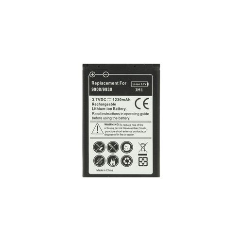 Batterie Pour Blackberry Bold 9900/9930/9790 De Rechange 1230mah J-M1