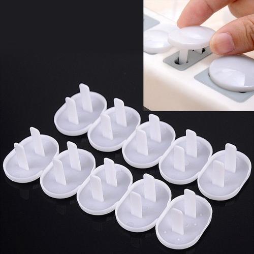 Verrou De Securite Pour Us Plugs 10 Pcs 2 Trou Socket Couvercle Bouchons Bebe Electrique Sockets Prise De Sortie Enfants Protecteur Prises De Protection Rakuten