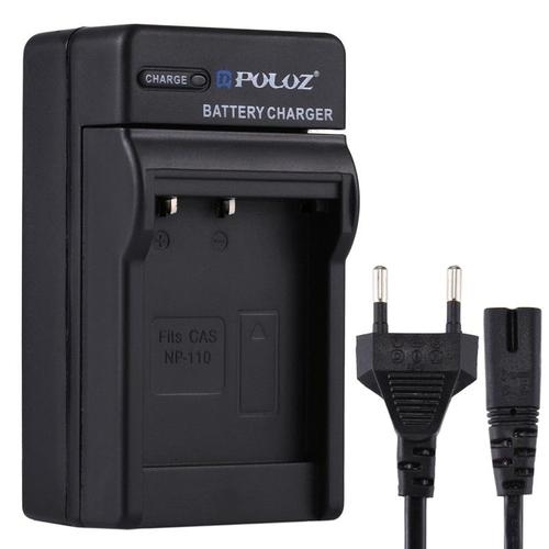 EU Plug Chargeur batterie avec câble pour Casio NP-110