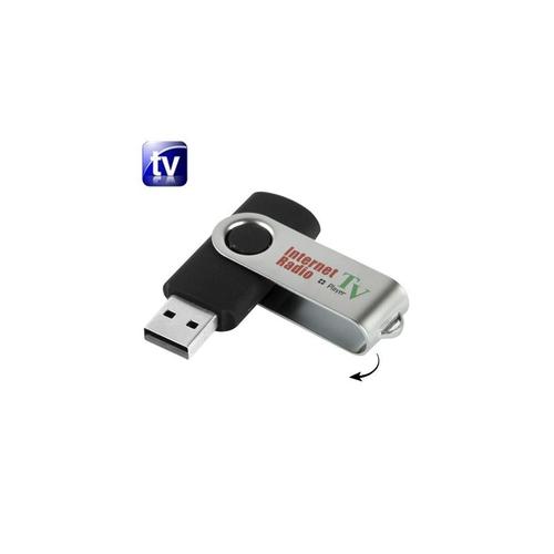 Clé USB Lecteur de télévision par radio USB Internet mondial 20000 stations  et 8000TV