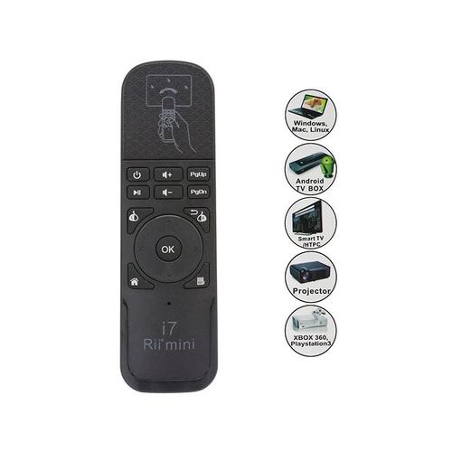 Pour HTPC / Android TV Box / Xbox360 Rii i7 Mini clavier sans fil Air Mouse à distance