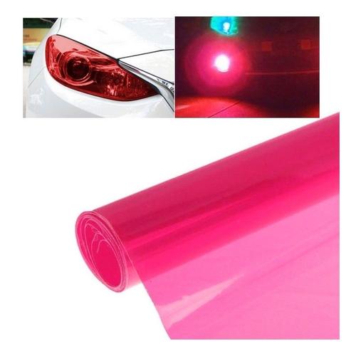 Film voiture rose Membrane de lumière de de point de de décoration