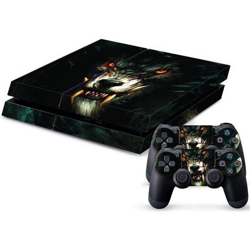 Wewoo - Pour PS4 Playstation 4 Console de jeu Motif de loup peau de  protection Sticker Cover Skin - Accessoires Universels - Rue du Commerce