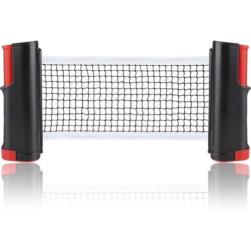 Filet De Ping-Pong Rétractable, Support De Filet De Tennis De Table, Longueur Réglable 180 Cm