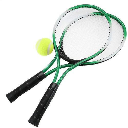 N/H Lot De 2 Raquettes De Tennis Pour Adolescents Avec Balle Gratuite Pour L'entraînement Du Tennis Carbone