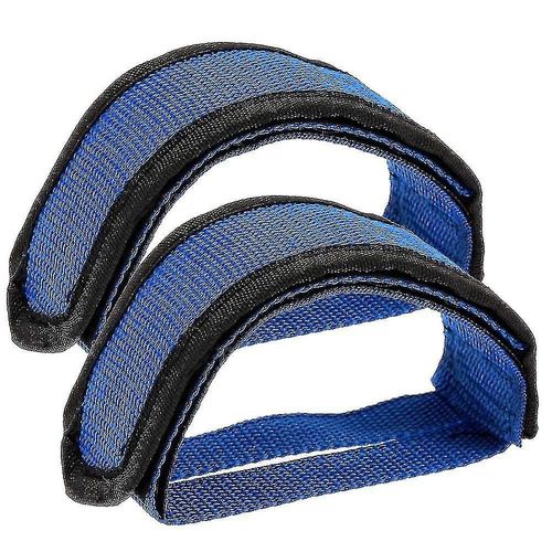 Sangles De Pédale De Vélo, 2 Pièces, Clips D'orteils, Bande Pour Équipement Fixe, Bic Universel