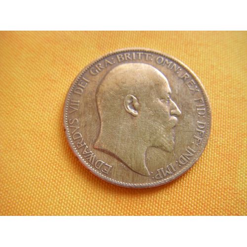 Pièce Cuivre - One Penny - Edwardus Vii - 3année 1903.