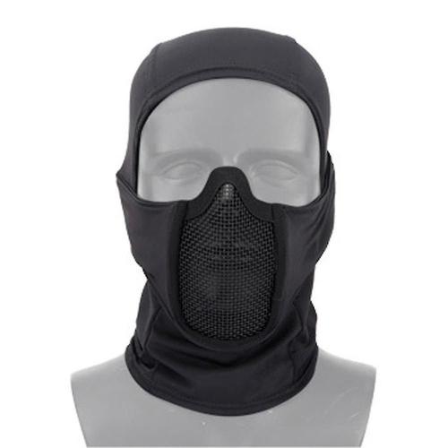 Masque Tactique Complet En Maille D'acier, Masque De Chasse Airsoft Paintball