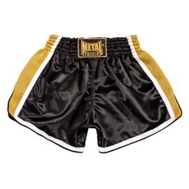 Short Métal Boxe Extrem Noir Et Dorém