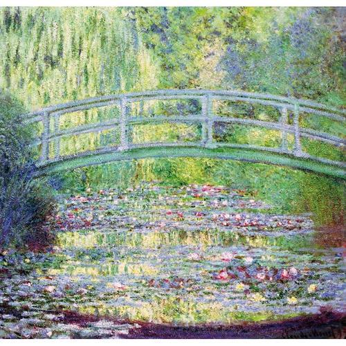 Puzzle 350 Pièces Monet : Le Pont Japonnais