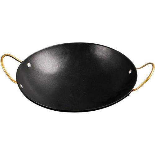 Noir Casseroles En Métal Pour Cuisiner Cuiseur De Nouilles Ramen Poêle Antiadhésive Petites Marmites Poêle À Wok Fondue Chinoise Acier Inoxydable Binaural Ustensiles De Cuisson