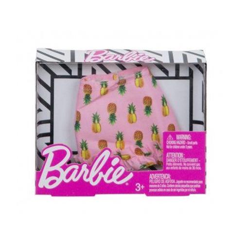 Barbie - Habit Pour Poupee Mannequin - Jupe Rose Fruit - Vetement - Tenue Robe