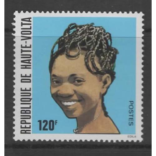 République De Haute-Volta, Timbre-Poste Y & T N° 591, 1983 - Coiffure