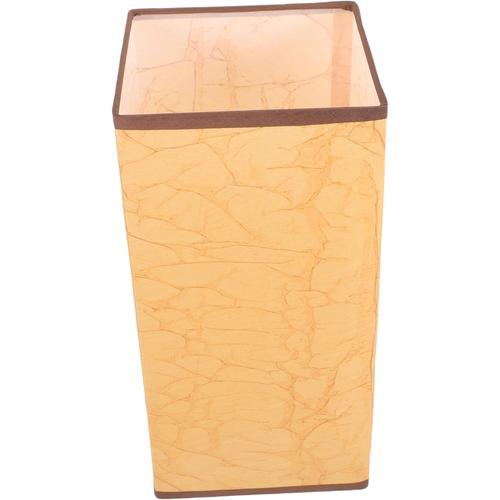 Comme Montré Abat-Jour En Cuir Chambre Abat-Jour Lumière Couverture Pour Lampe Suspendue Abat-Jour Petit Couvercle De La Lampe Abat-Jour Pour Lustre Lampe Accessoire Papier Abat-Jour Carré