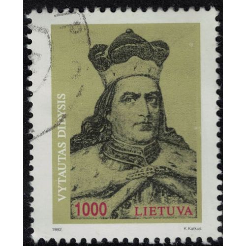 Lituanie 1992 Oblitéré Used Grand Duc Vytautas Didysis Su