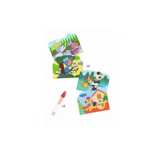 Coloriage A L Eau Cache Dans Le Jardin