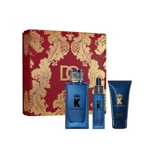 Dolce&gabbana K Kit Eau De Parfum 100ml Beard Oil 25ml Shower Gel 50m 