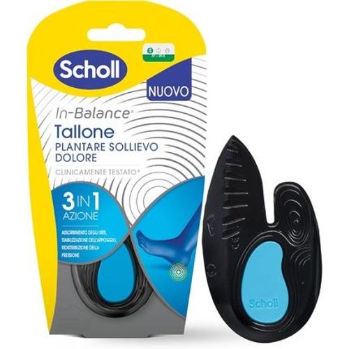 Scholl In-Balance Pain Relief Shock Absorbing Insoles For Heel, Heel,