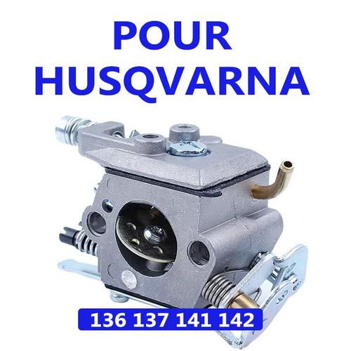 1pcs Carburateur , pour Husqvarna 136 137 141 141 142 36 41 Scie à chaîne # 530071987 Pièce de rechange NOUVEAU