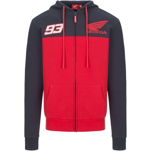 Sweat A Capuche Zip Hrc Racing Dual Mm93 Officiel Motogp