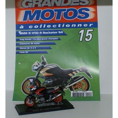 Moto Ixo 1/24 Bmw R 1150 R Rockster S4 Avec Son Fascicule N 15-Ixo / Altaya