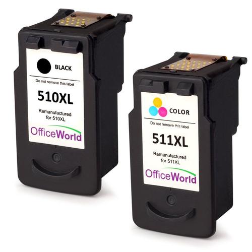 Cartouches Canon PG-510 CL-511 XL encre pour Canon Pixma iP2700 iP2702 MP252 MP272 MX320 MX330 MP235 MP260