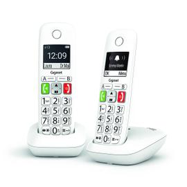 Téléphone Filaire SERENITIES avec nouvelle télécommande Design BLANC