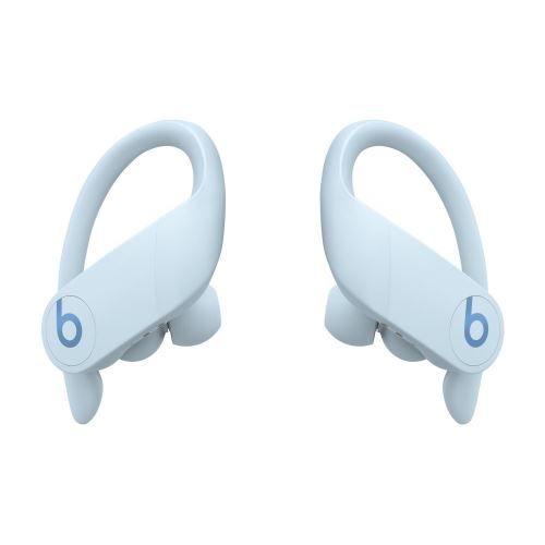 Beats Powerbeats Pro - Véritables écouteurs sans fil avec micro - intra-auriculaire - montage sur l'oreille - Bluetooth - isolation acoustique - bleu glacier - pour iPad/iPhone/iPod