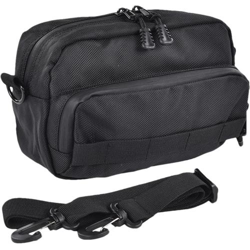 Noir Sacoche De Guidon Moto,Sacs Moto Pour Guidon,Sac Bandoulière Moto | Sacs De Voyage Utilitaires Pour Guidon De Moto, Pochette À Outils De Moto, Sac De Rangement De Coffre