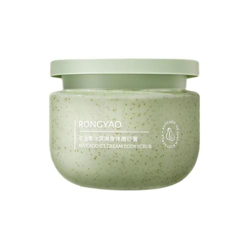 Lisse Gommage Corporel A La Creme Glacee A Lavocat 250 G Soin Exfoliant Pour La Peau Claire Vert Lisse