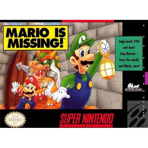 Mario Is Missing! (Usa) Super Nintendo