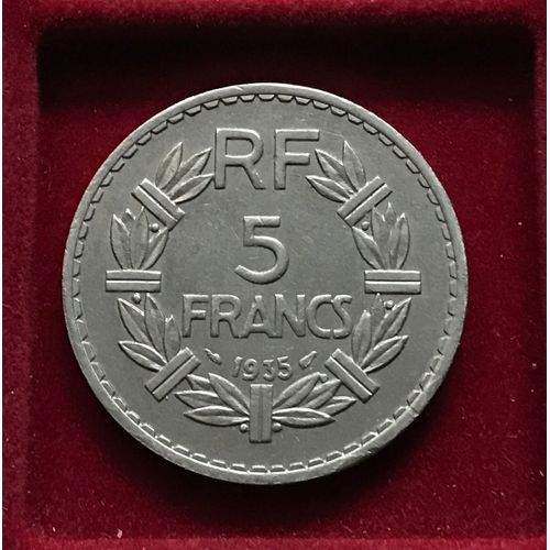 5 Francs - Lavrillier - 1935