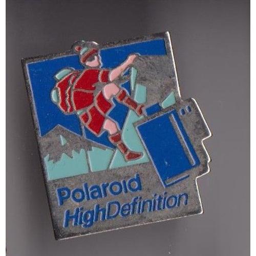 Alpiniste Montagne Pin's Polaroid Photos Pellicule Ref 3002bc