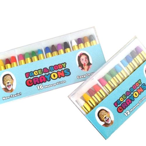 Crayons De Peinture Pour Le Visage Peinture Pour Le Corps Stylo Pastel 16 Couleurs Bâton Pour Enfants Halloween Fête Maquillage Clown Fantôme Diable Pour Enfant Cadeau  Z850