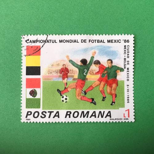 Roumanie - Coupe Du Monde De Football - Mexico 86 (Y & T 3672)